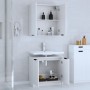 Juego de muebles de baño 2 piezas madera contrachapada blanco de , Muebles de baño - Ref: Foro24-3115860, Precio: 117,31 €, D...