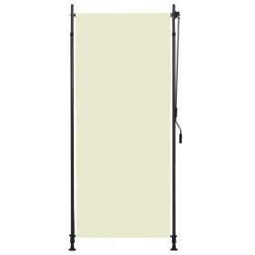 Estor enrollable de exterior color crema 100x270 cm de , Persianas y estores - Ref: Foro24-145939, Precio: 61,50 €, Descuento: %