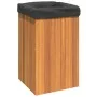Jardinera de madera maciza de acacia 35x35x60 cm de , Maceteros y jardineras - Ref: Foro24-366503, Precio: 84,75 €, Descuento: %