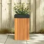 Jardinera de madera maciza de acacia 35x35x60 cm de , Maceteros y jardineras - Ref: Foro24-366503, Precio: 84,75 €, Descuento: %