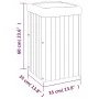 Jardinera de madera maciza de acacia 35x35x60 cm de , Maceteros y jardineras - Ref: Foro24-366503, Precio: 84,75 €, Descuento: %