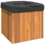 Jardinera de madera maciza de acacia 35x35x35 cm de , Maceteros y jardineras - Ref: Foro24-366501, Precio: 48,42 €, Descuento: %