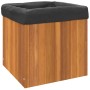 Jardinera de madera maciza de acacia 35x35x35 cm de , Maceteros y jardineras - Ref: Foro24-366501, Precio: 49,42 €, Descuento: %