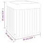 Jardinera de madera maciza de acacia 35x35x35 cm de , Maceteros y jardineras - Ref: Foro24-366501, Precio: 48,42 €, Descuento: %