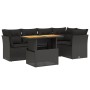 Set de muebles de jardín 5 pzas y cojines ratán sintético negro de , Conjuntos de jardín - Ref: Foro24-3270817, Precio: 420,1...