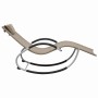 Tumbona con almohada textileno taupe de vidaXL, Tumbonas - Ref: Foro24-47790, Precio: 122,38 €, Descuento: %