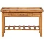 Mesa de cultivo de jardín madera maciza acacia tablero de zinc de vidaXL, Soportes para macetas - Ref: Foro24-46561, Precio: ...