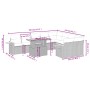 Set de sofás de jardín 10 pzas cojines ratán sintético negro de , Conjuntos de jardín - Ref: Foro24-3273674, Precio: 612,09 €...