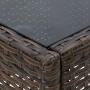Mesa de jardín ratán sintético marrón 40x40x45 cm de vidaXL, Mesas de jardín - Ref: Foro24-45900, Precio: 55,78 €, Descuento: %