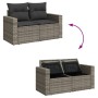 Set de sofás de jardín 10 pzas con cojines ratán sintético gris de , Conjuntos de jardín - Ref: Foro24-3256592, Precio: 547,6...