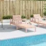 Tumbona de madera maciza douglas 199,5x62x55 cm de , Tumbonas - Ref: Foro24-832541, Precio: 98,76 €, Descuento: %