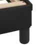 Bed frame with headboard black synthetic leather 180x200cm by , Beds and slatted bases - Ref: Foro24-373238, Price: 192,14 €,...