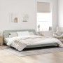 Estructura de cama con cabecero terciopelo gris claro 200x200cm de , Camas y somieres - Ref: Foro24-373252, Precio: 204,67 €,...