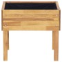 Jardinera elevada de madera maciza de acacia 50x40x45 cm de vidaXL, Maceteros y jardineras - Ref: Foro24-46585, Precio: 57,57...