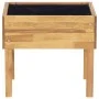 Jardinera elevada de madera maciza de acacia 50x40x45 cm de vidaXL, Maceteros y jardineras - Ref: Foro24-46585, Precio: 56,47...