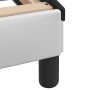 Estructura de cama con cabecero cuero sintético blanco y negro de , Camas y somieres - Ref: Foro24-373244, Precio: 197,44 €, ...