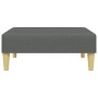 Reposapiés de tela gris oscuro 77x55x31 cm de , Otomanas - Ref: Foro24-379554, Precio: 57,61 €, Descuento: %