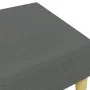 Reposapiés de tela gris oscuro 77x55x31 cm de , Otomanas - Ref: Foro24-379554, Precio: 56,87 €, Descuento: %