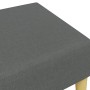 Reposapiés de tela gris oscuro 77x55x31 cm de , Otomanas - Ref: Foro24-379554, Precio: 57,61 €, Descuento: %