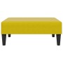 Reposapiés de terciopelo amarillo 77x55x31 cm de , Otomanas - Ref: Foro24-379561, Precio: 55,96 €, Descuento: %