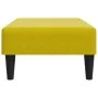 Reposapiés de terciopelo amarillo 77x55x31 cm de , Otomanas - Ref: Foro24-379561, Precio: 55,35 €, Descuento: %