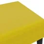 Reposapiés de terciopelo amarillo 77x55x31 cm de , Otomanas - Ref: Foro24-379561, Precio: 55,35 €, Descuento: %