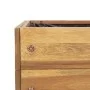 Jardinera elevada de madera maciza de acacia 50x40x45 cm de vidaXL, Maceteros y jardineras - Ref: Foro24-46585, Precio: 56,47...