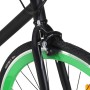 Bicicleta de piñón fijo negro y verde 700c 55 cm de , Bicicletas - Ref: Foro24-92256, Precio: 283,95 €, Descuento: %