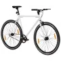 Bicicleta de piñón fijo blanco y negro 700c 59 cm de , Bicicletas - Ref: Foro24-92263, Precio: 337,26 €, Descuento: %