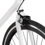 Bicicleta de piñón fijo blanco y negro 700c 59 cm de , Bicicletas - Ref: Foro24-92263, Precio: 337,26 €, Descuento: %