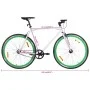 Bicicleta de piñón fijo blanco y verde 700c 55 cm de , Bicicletas - Ref: Foro24-92268, Precio: 278,18 €, Descuento: %