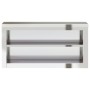 Armario de pared de cocina con estante acero inoxidable de , Recipiente para comida - Ref: Foro24-376444, Precio: 130,55 €, D...