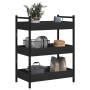 Carrito de cocina madera de ingeniería negro 50x30x70 cm de , Carros de cocina y comedor - Ref: Foro24-842356, Precio: 58,89 ...