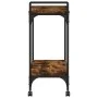 Carrito cocina madera ingeniería roble ahumado 60,5x31x72,5 cm de , Carros de cocina y comedor - Ref: Foro24-842368, Precio: ...