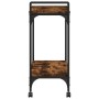 Carrito cocina madera ingeniería roble ahumado 60,5x31x72,5 cm de , Carros de cocina y comedor - Ref: Foro24-842368, Precio: ...