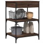 Carrito de cocina madera ingeniería marrón roble 60x48x89,5 cm de , Carros de cocina y comedor - Ref: Foro24-842375, Precio: ...