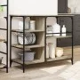 Sonoma oak engineered wood kitchen cart 100x45x89.5 cm by , Kitchen and dining carts - Ref: Foro24-842382, Price: 102,69 €, D...