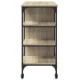 Carrito de cocina madera ingeniería roble Sonoma 100x45x89,5 cm de , Carros de cocina y comedor - Ref: Foro24-842382, Precio:...