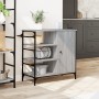 Carrito de cocina de madera gris Sonoma 87,5x38,5x84,5 cm de , Carros de cocina y comedor - Ref: Foro24-842389, Precio: 120,0...