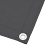 Pantalla de balcón 100% poliéster Oxford antracita 75x800 cm de , Sombrillas - Ref: Foro24-4000047, Precio: 34,52 €, Descuent...