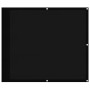 Pantalla de balcón 100% poliéster Oxford negro 90x800 cm de , Sombrillas - Ref: Foro24-4000369, Precio: 35,44 €, Descuento: %