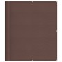 Pantalla de balcón 100% poliéster Oxford marrón 120x800 cm de , Sombrillas - Ref: Foro24-4000397, Precio: 34,52 €, Descuento: %