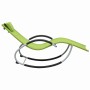 Tumbona con almohada textileno verde de vidaXL, Tumbonas - Ref: Foro24-47791, Precio: 95,05 €, Descuento: %