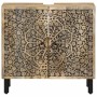 Conjunto de muebles de baño 2 piezas madera maciza de mango de , Muebles de baño - Ref: Foro24-3206313, Precio: 233,68 €, Des...