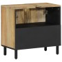 Conjunto de muebles de baño 2 piezas madera maciza de mango de , Muebles de baño - Ref: Foro24-3206313, Precio: 233,68 €, Des...