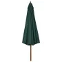 Sombrilla de jardín con palo de madera verde 330 cm de vidaXL, Sombrillas - Ref: Foro24-47213, Precio: 143,05 €, Descuento: %