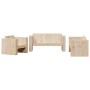 Juego de muebles de jardín 2 piezas madera maciza de pino de , Conjuntos de jardín - Ref: Foro24-3216895, Precio: 345,33 €, D...