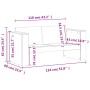 Juego de muebles de jardín 2 piezas madera maciza de pino de , Conjuntos de jardín - Ref: Foro24-3216895, Precio: 345,33 €, D...