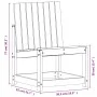 Gartenmöbel-Set 3-teilig aus imprägniertem Kiefernholz von , Gartenstühle - Ref: Foro24-832624, Preis: 92,38 €, Rabatt: %