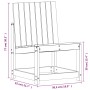 Juego de muebles de jardín 3 pzas madera de pino impregnada de , Sillas de jardín - Ref: Foro24-832624, Precio: 93,27 €, Desc...